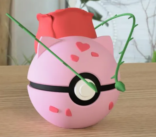 Pokébola - #0001 - Bulbasaur - ROSA