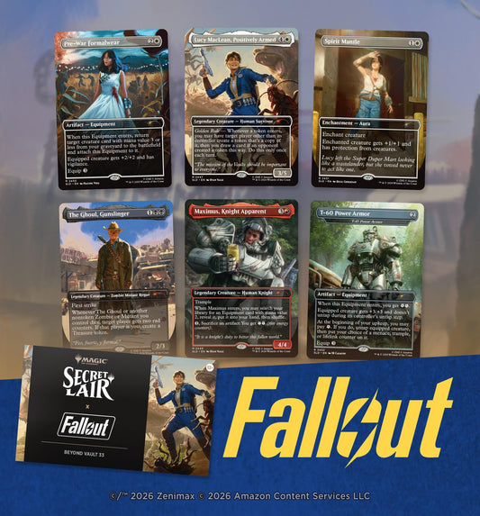Secret Lair x Fallout: Beyond Vault 33
