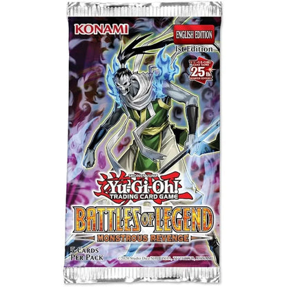 Yu-Gi-Oh!  Battles Of Legend Monstrous Revenge Sleeved Booster (1ª edição)