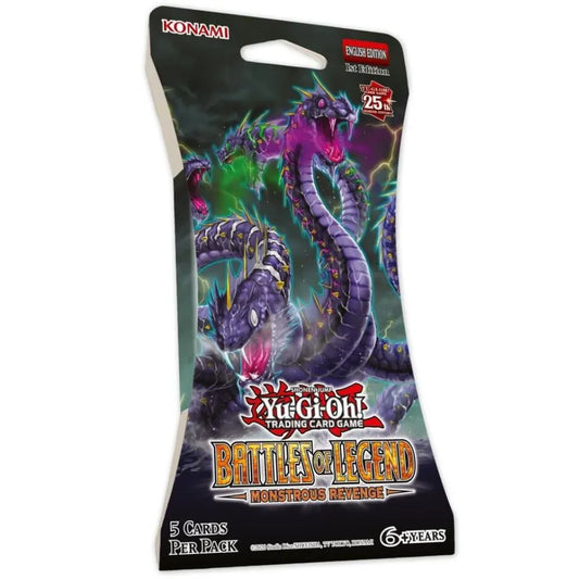 Yu-Gi-Oh!  Battles Of Legend Monstrous Revenge Sleeved Booster (1ª edição)