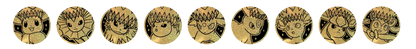 CSV9.5C: Terastal Gathering Eeveelution Coin Set