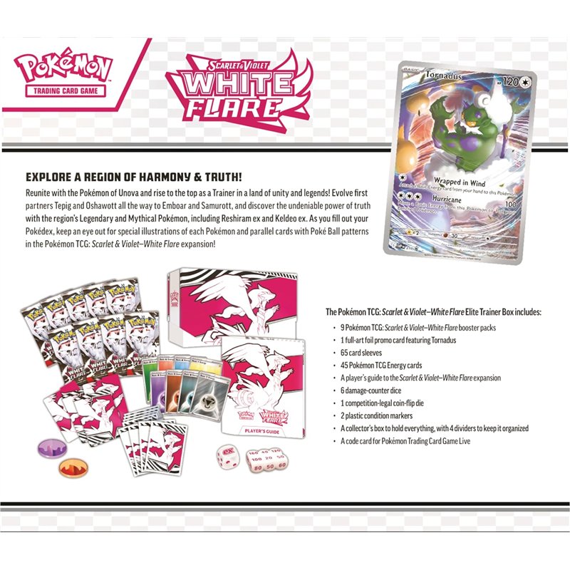 White Flare - Elite Trainer Box Pré-Order