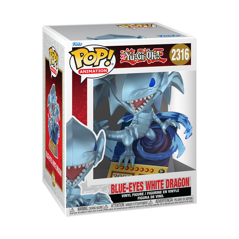 Funko POP! Premium Animation Yu-Gi-Oh! Blue-Eyes White Dragon #2316