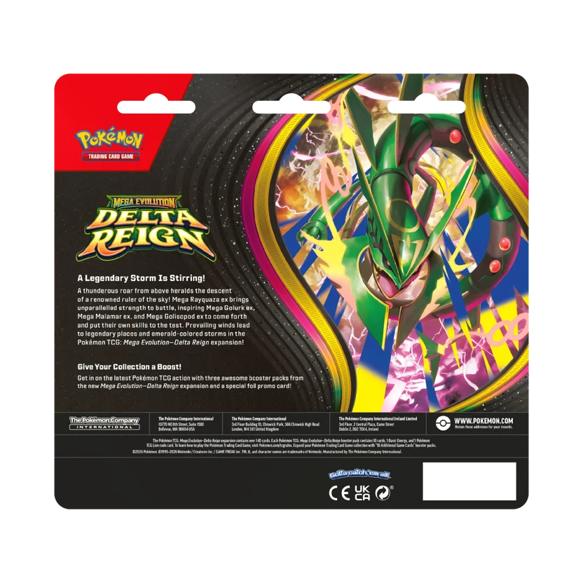 Delta Reign 3 Pack Blister Seel