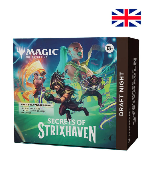 MTG - Draft Night Secrets of Strixhaven Inglés -  Pré-venda