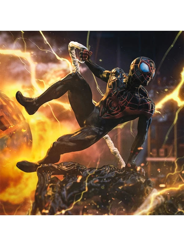 Figura do Homem-Aranha Miles Morales de 32 cm - Iron Studios - Pré-Vendas