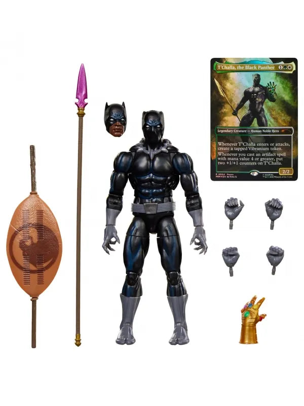Magic The Gathering: Marvel Super Heroes Marvel Legends Action Figure Black Panther 15 cm