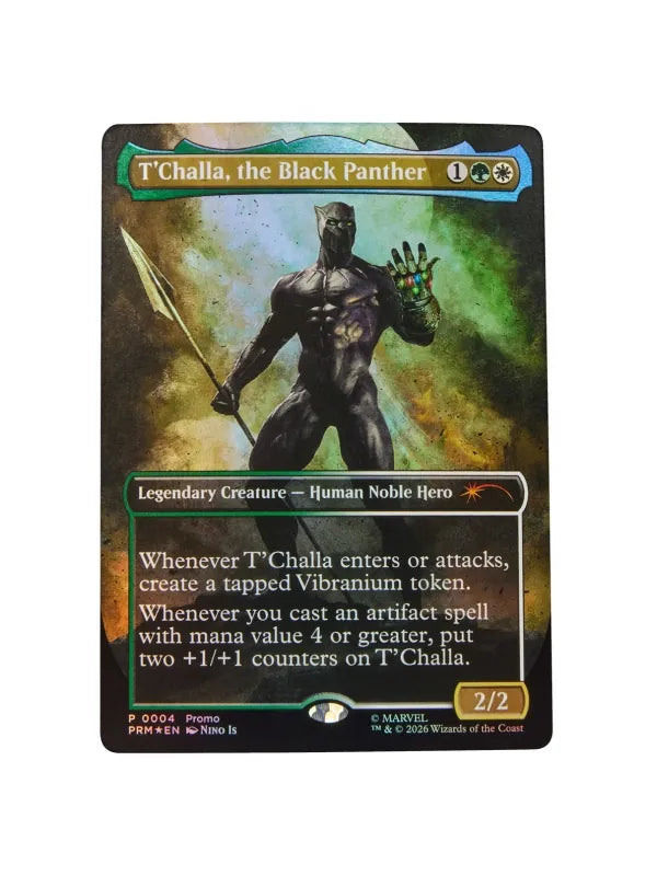 Magic The Gathering: Marvel Super Heroes Marvel Legends Action Figure Black Panther 15 cm