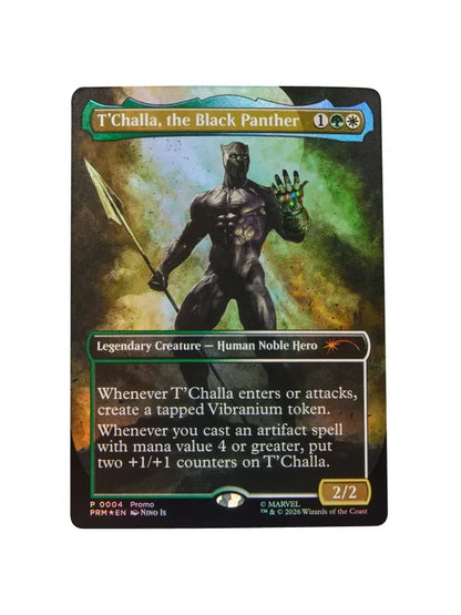 Magic The Gathering: Marvel Super Heroes Marvel Legends Action Figure Black Panther 15 cm