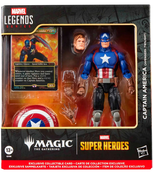Magic The Gathering: Marvel Super Heroes Marvel Legends Action Figure Captain America (Avengers: Twilight) 15 cm