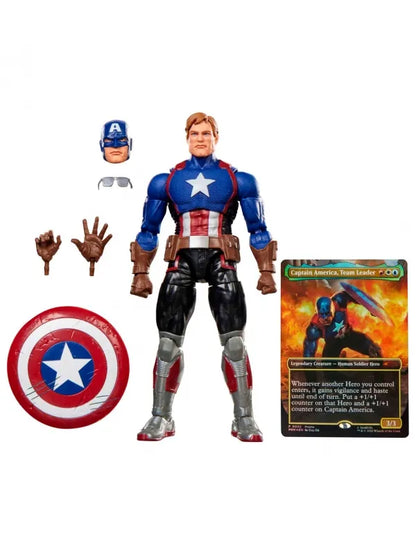 Magic The Gathering: Marvel Super Heroes Marvel Legends Action Figure Captain America (Avengers: Twilight) 15 cm