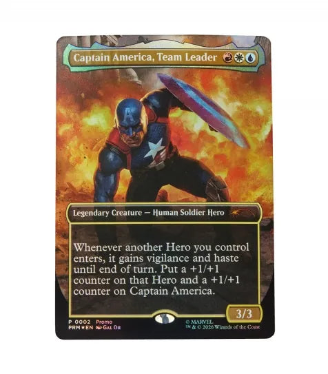 Magic The Gathering: Marvel Super Heroes Marvel Legends Action Figure Captain America (Avengers: Twilight) 15 cm