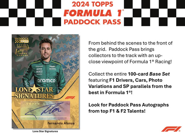 2024 Topps Paddock Pass F1 Formula 1-6-Pack Blaster