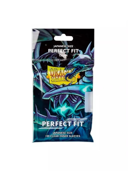 Dragon Shield - Sleeves Pequenas 59mm x 86mm Japonesas Perfect Fit Transparente