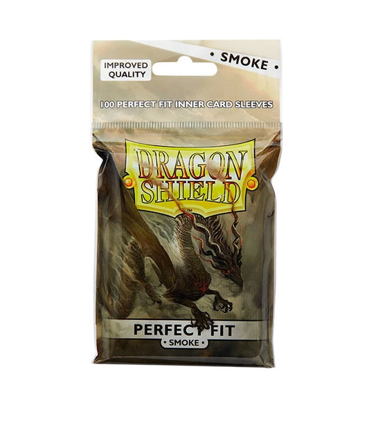 Dragon Shield - Standard Perfect Fit - Smoke (100 Sleeves)