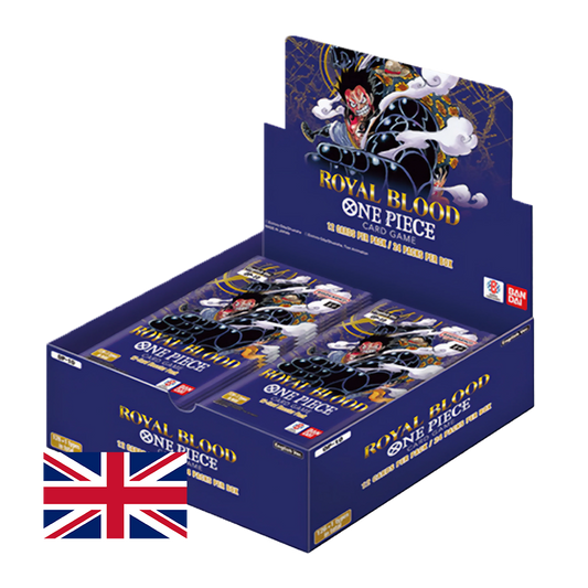 One Piece TCG – OP10 Royal Blood Booster Box (24 Pacotes) – EN