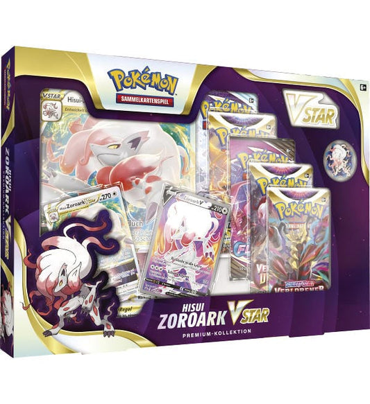Pokemon Hisui Zoroark VSTAR Premium Collection - Alemão
