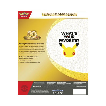 Pokémon TCG 30th Celebration Binder Collection Break