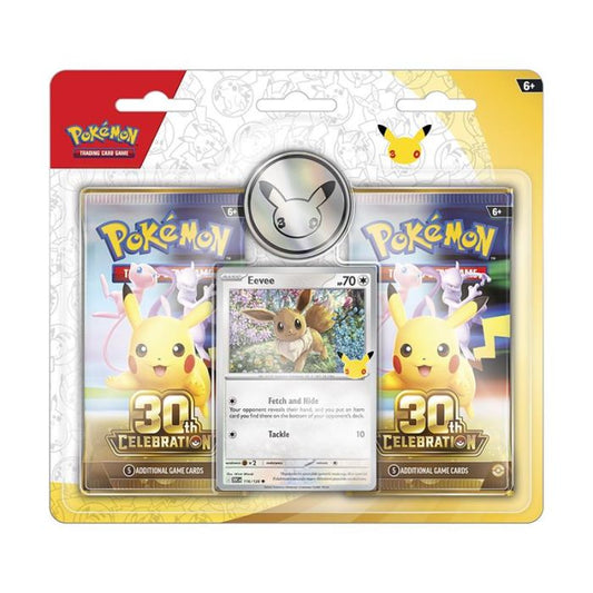 Pokémon TCG 30th Celebration Pack Blister Break