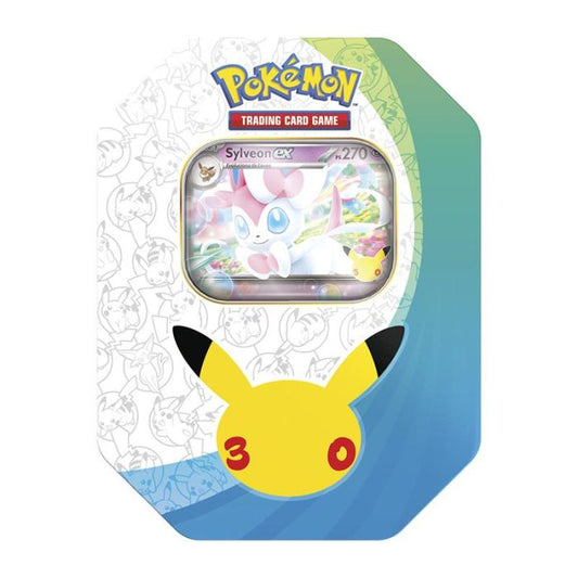 Pokémon TCG 30th Celebration Sylveon ex Tin Break