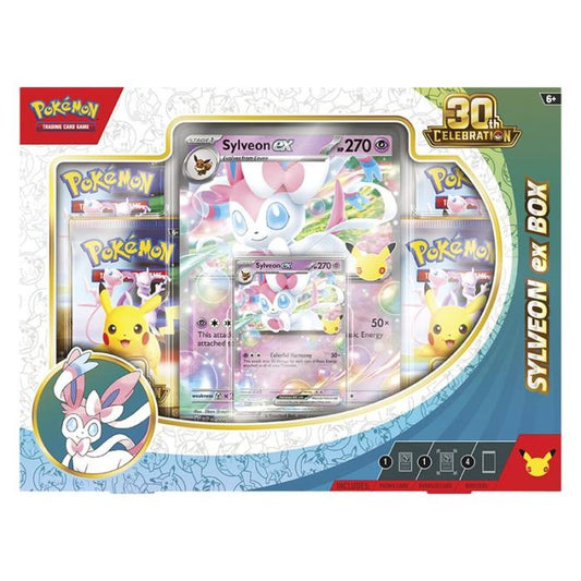 Pokémon TCG 30th Celebration Sylveon Ex Box Break