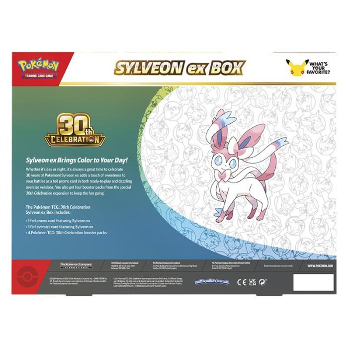 Pokémon TCG 30th Celebration Sylveon Ex Box Break
