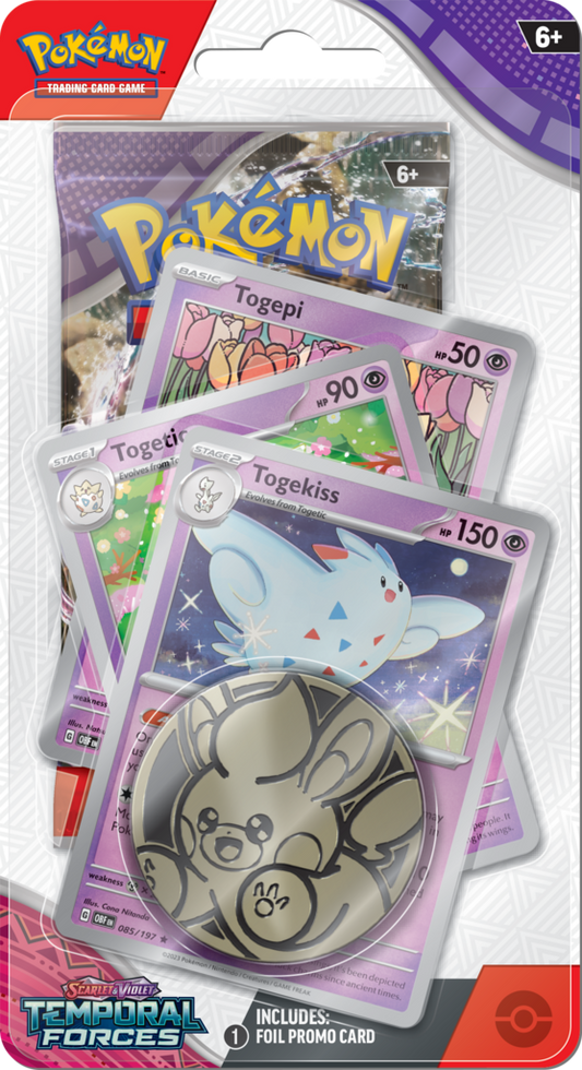 Pokémon TCG: Scarlet & Violet - Temporal Forces - Premium Checklane Blister Togekiss
