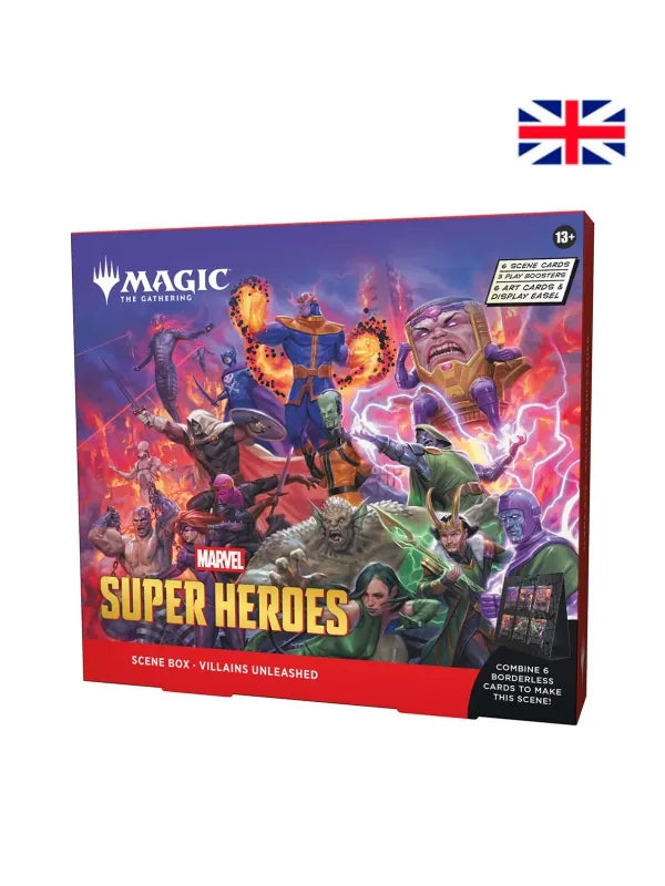 MTG - Scene Box Display Marvel Super Heroes Inglés - Pré-venda
