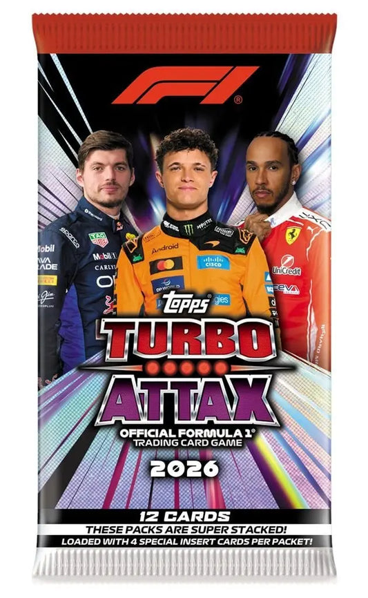 Topps F1 Turbo Attax 2026 Trading Cards - booster