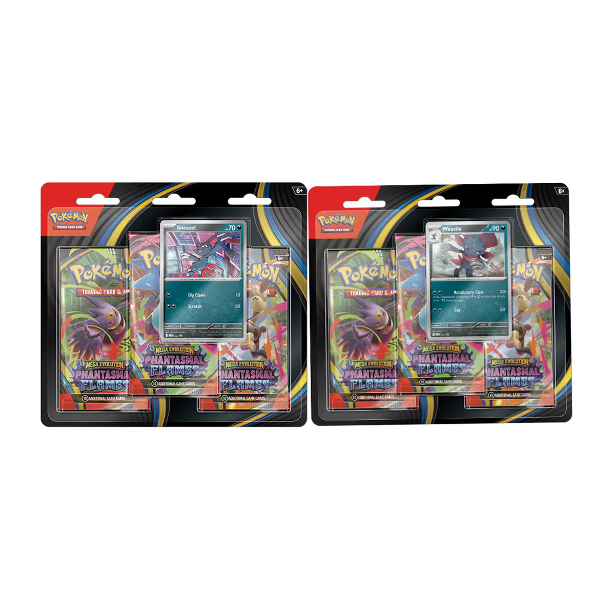 Pokemon MA2 - Phantasmal Flames 3-Pack Blister