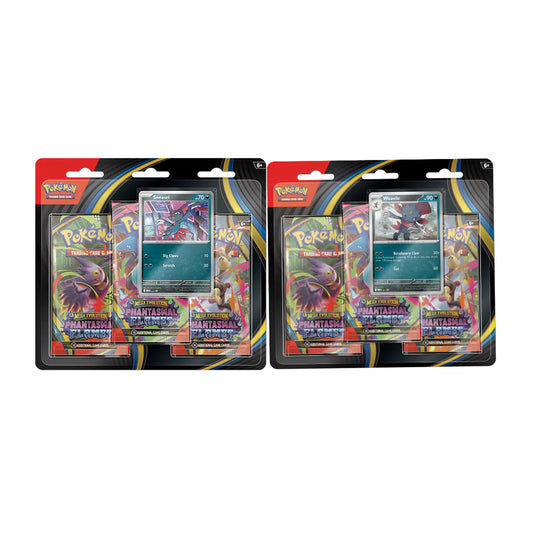 Pokemon MA2 - Phantasmal Flames 3-Pack Blister