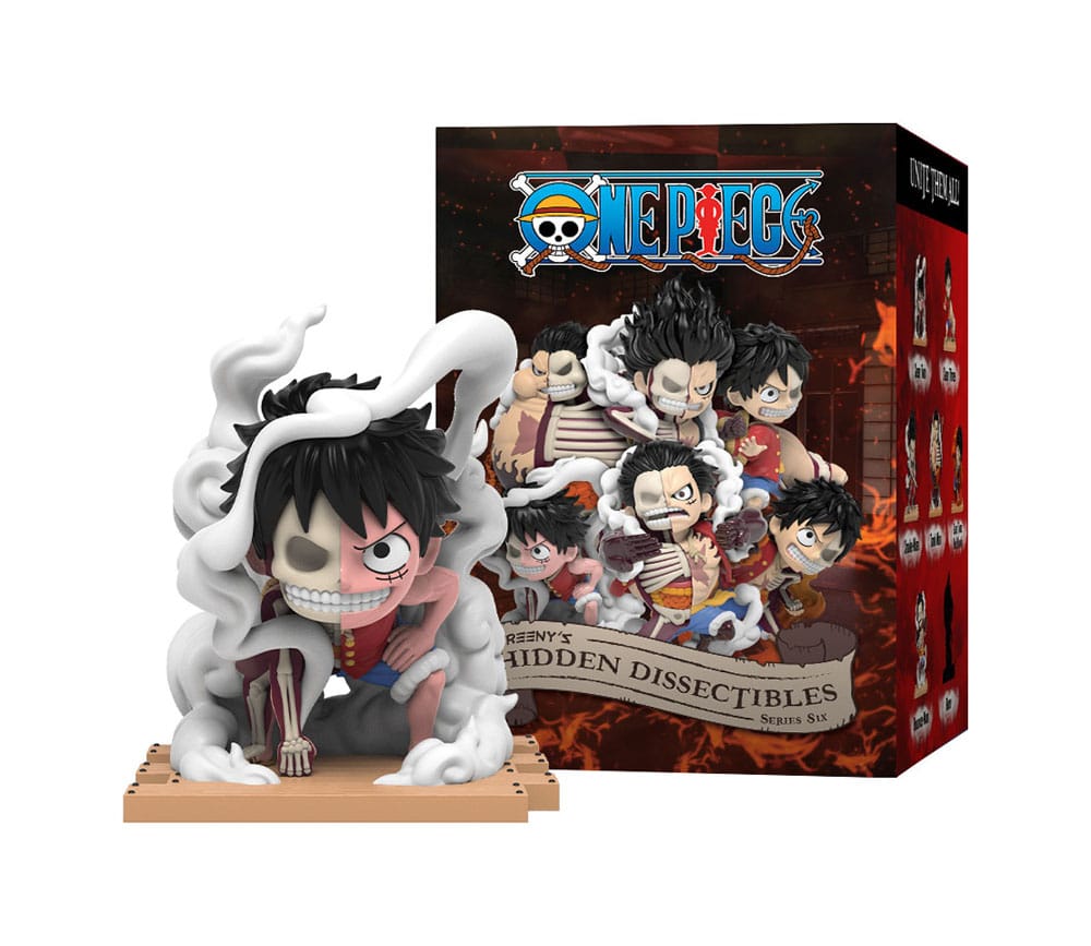 One Piece Blind Box Hidden Dissectibles Series 6 (Luffy Gear's) Expositor (6) Pré-order