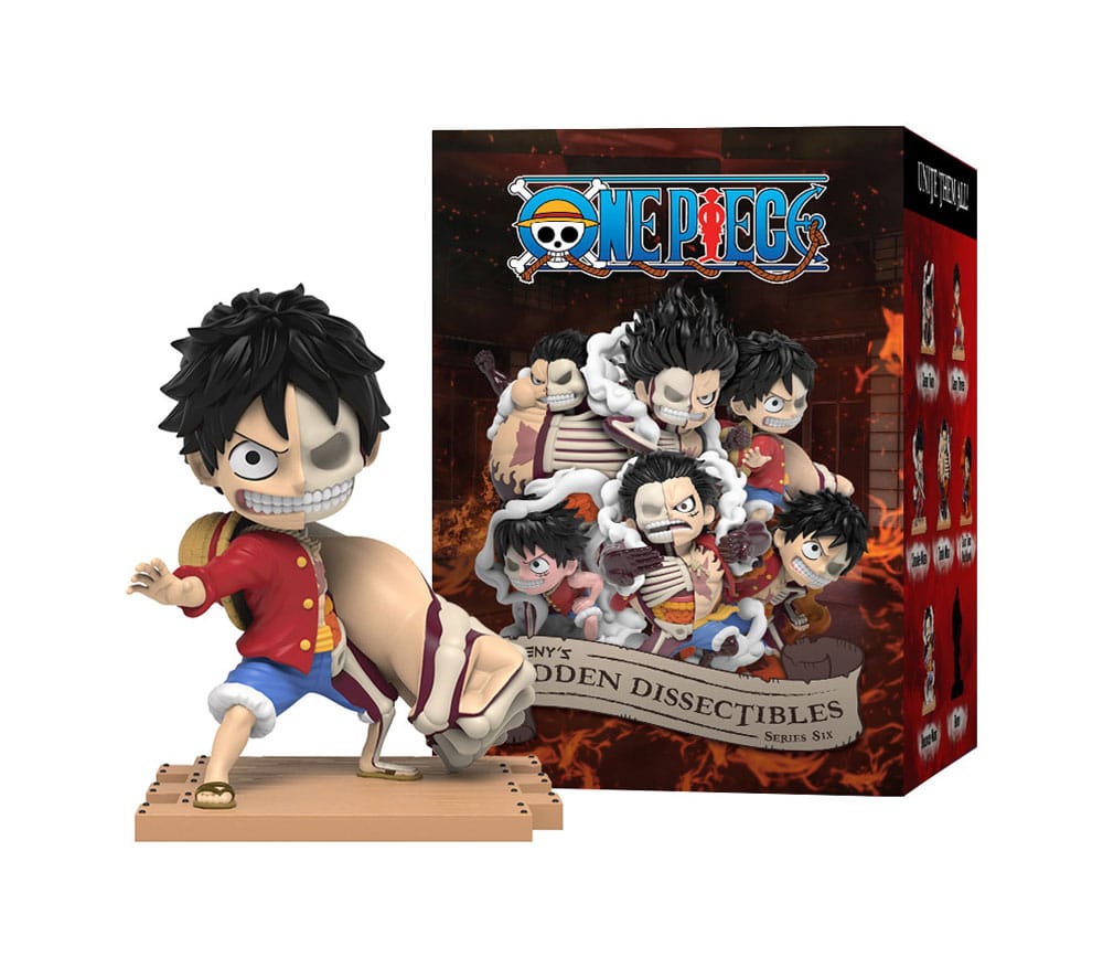 One Piece Blind Box Hidden Dissectibles Series 6 (Luffy Gear's) Expositor (6) Pré-order