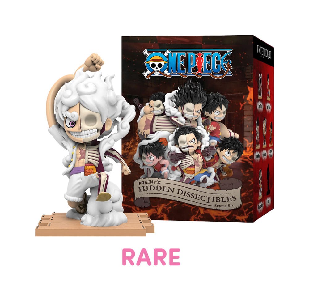 One Piece Blind Box Hidden Dissectibles Series 6 (Luffy Gear's) Expositor (6) Pré-order