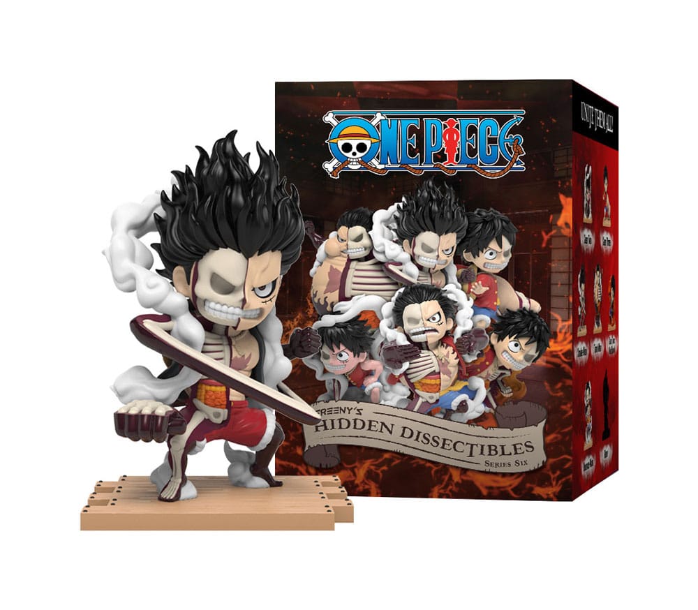 One Piece Blind Box Hidden Dissectibles Series 6 (Luffy Gear's) Expositor (6) Pré-order